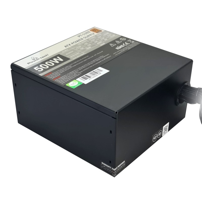 Τροφοδοτικό 500W 80Plus Bronze ATX POWERTECH PT-1103 Τροφοδοτικό 500W 80Plus Bronze ATX POWERTECH PT-1103
