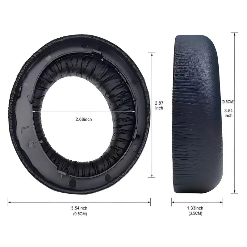 Ανταλλακτικά Μαξιλαράκια Ακουστικών Δερματίνης Για PS5 Pulse 3D