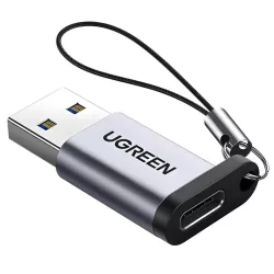 Αντάπτορας USB 3.0 Αρσενικό Σε USB-C 3.1 Θηλυκό Γκρι UGREEN US276 50533
