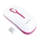 Ασύρματο Ποντίκι 2.4G Άσπρο & Ροζ 1600dpi Meetion MT-R547