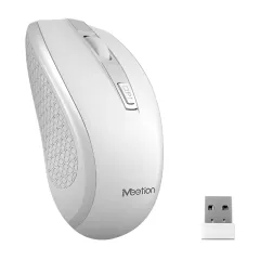 Ασύρματο Ποντίκι Εργονομικό 2.4G Λευκό Meetion MT-R560
