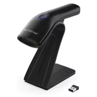 Barcode Scanner 1D & 2D Ενσύρματο & Ασύρματο Bluetooth Με Βάση 800mAh GTCODESTAR X-9200L