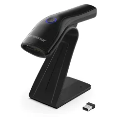 Barcode Scanner 1D & 2D Ενσύρματο & Ασύρματο Bluetooth Με Βάση 800mAh GTCODESTAR X-9200L