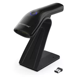 Barcode Scanner 1D & 2D Ενσύρματο & Ασύρματο Bluetooth Με Βάση 800mAh GTCODESTAR X-9200L