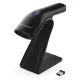 Barcode Scanner 1D & 2D Ενσύρματο & Ασύρματο Bluetooth Με Βάση 800mAh GTCODESTAR X-9200L