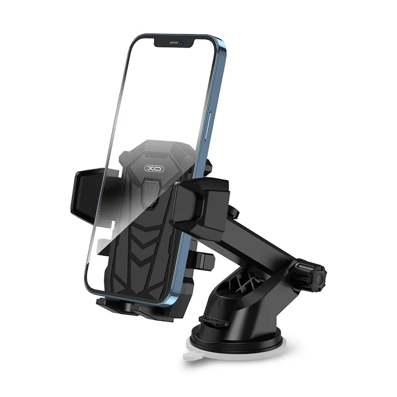 Βάση Αυτοκινήτου Smartphone Μαύρη Με Βεντούζα XO C76