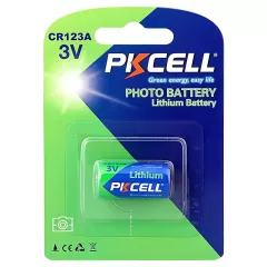 Μπαταρία Λιθίου CR123A 3V Pkcell