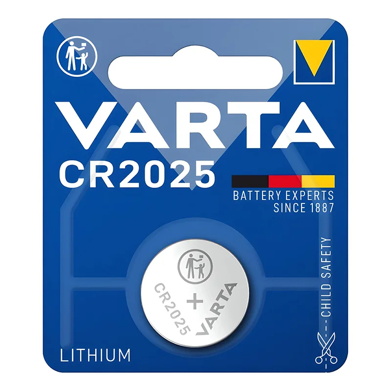 Μπαταρία Λιθίου CR2025 3V Ρολογιού Varta Professional Μπαταρία Λιθίου CR2025 3V Ρολογιού Varta Professional