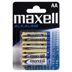 Μπαταρίες Αλκαλικές AA 1.5V Blister 4τεμ Maxell LR6