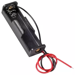 Μπαταριοθήκη 1xAA Με Καλώδια 1.5V