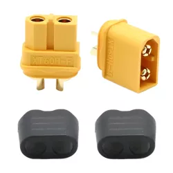 Βύσμα Τροφοδοσίας XT60H Ζεύγος Αρσενικό-Θηλυκό 60A 12AWG