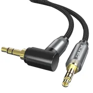 Καλώδιο Ήχου 3.5mm Γωνιακό CT-P11RGN AUX 1m Μαύρο CABLETIME Καλώδιο Ήχου 3.5mm Γωνιακό CT-P11RGN AUX 1m Μαύρο CABLETIME