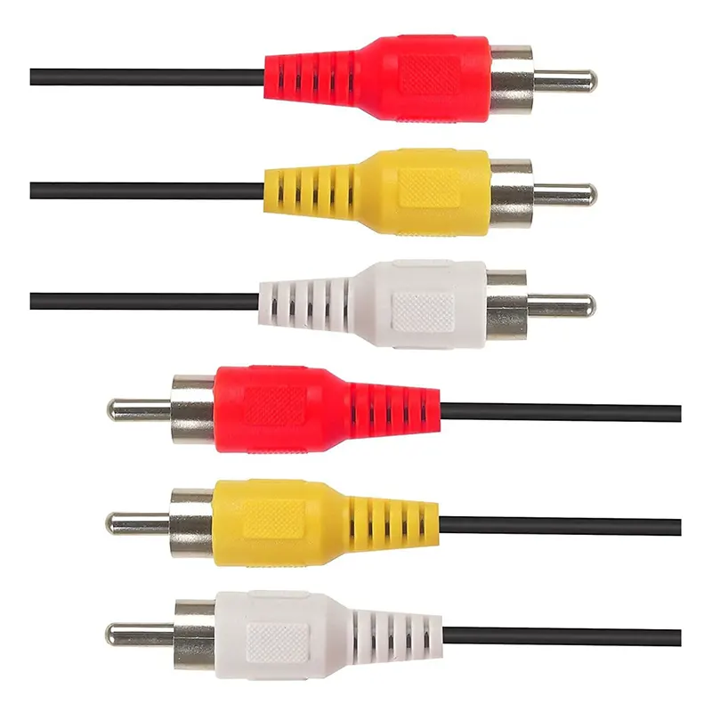 Καλώδιο Ήχου 3x RCA Σε 3x RCA AV240-33N 1.5m Μαύρο CABLETIME Καλώδιο Ήχου 3x RCA Σε 3x RCA AV240-33N 1.5m Μαύρο CABLETIME