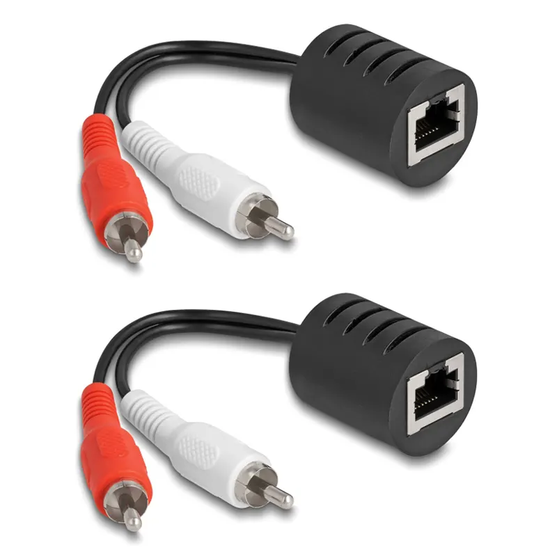 Audio Extender RCA Σε RCA Μέσω RJ45 Έως 50m 87857 DELOCK Audio Extender RCA Σε RCA Μέσω RJ45 Έως 50m 87857 DELOCK