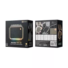 Φορητό Ηχείο Bluetooth 5.3 Με RGB Φωτισμό Μαύρο WK WD06