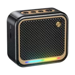 Φορητό Ηχείο Bluetooth 5.3 Με RGB Φωτισμό Μαύρο WK WD06