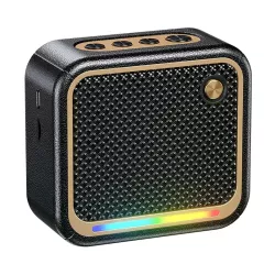 Φορητό Ηχείο Bluetooth 5.3 Με RGB Φωτισμό Μαύρο WK WD06