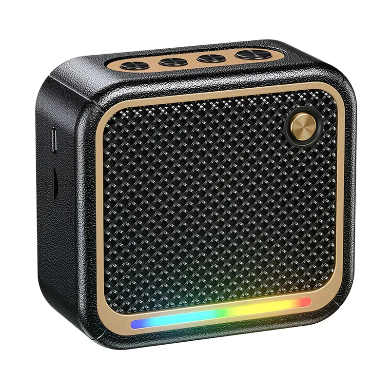 Φορητό Ηχείο Bluetooth 5.3 Με RGB Φωτισμό Μαύρο WK WD06