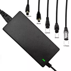 Φορτιστής Ηλεκτρικού Πατινιού DC 42V 2A Με 5 Αντάπτορες Universal