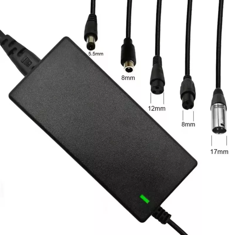 Φορτιστής Ηλεκτρικού Πατινιού DC 42V 2A Με 5 Αντάπτορες Universal