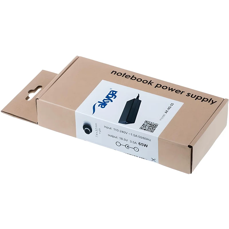 Φορτιστής Laptop 65W 18.5V 3.5A HP Akyga AK-ND-03 Φορτιστής Laptop 65W 18.5V 3.5A HP Akyga AK-ND-03
