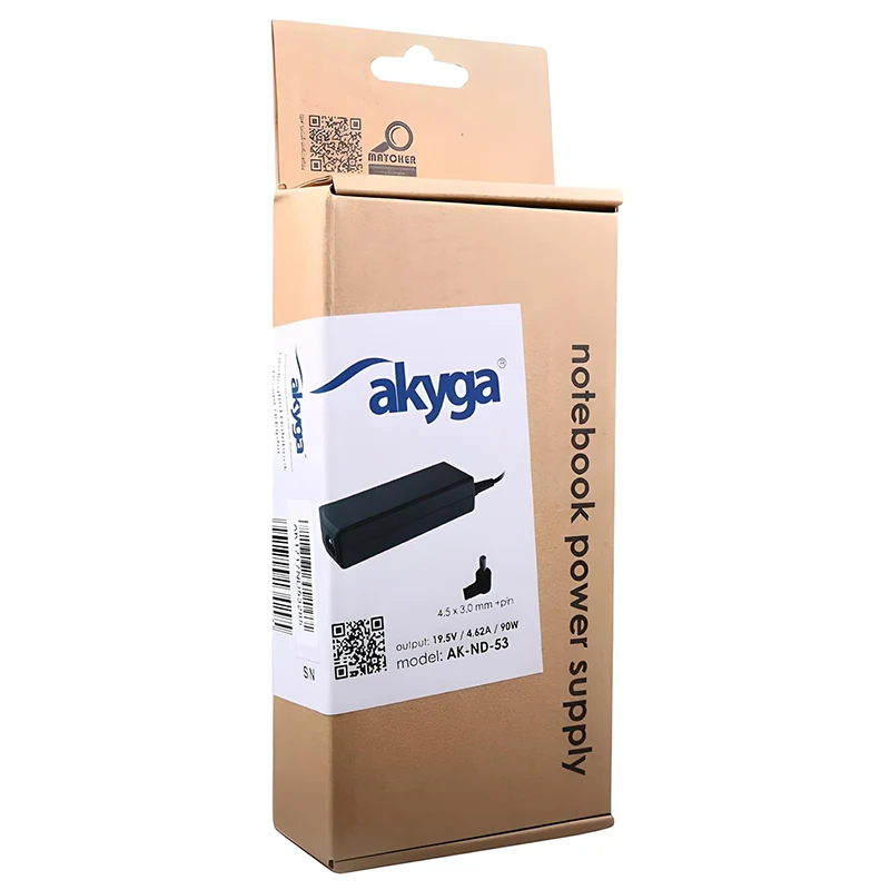 Φορτιστής Laptop 90W 19.5V 4.62A Dell Akyga AK-ND-53 Φορτιστής Laptop 90W 19.5V 4.62A Dell Akyga AK-ND-53