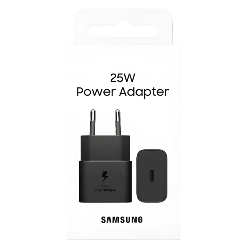 Φορτιστής USB-C 25W Μαύρος GaN Samsung EP-T2510NBEGWW