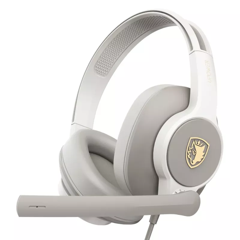 Gaming Headset Γκρι 3.5mm 40mm Drivers SADES UPOWER