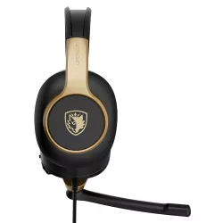 Gaming Headset Μαύρο Χρυσό 3.5mm 40mm SADES UPOWER