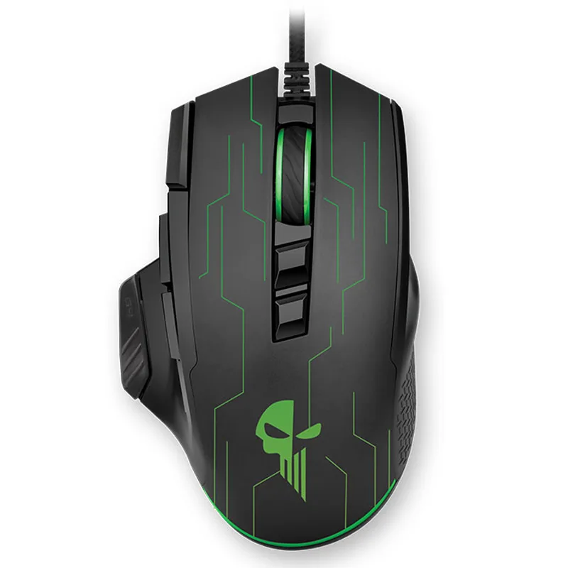 Gaming Ποντίκι RGB 3200 DPI Ενσύρματο Μαύρο Με 9 Πλήκτρα NOD Punisher Gaming Ποντίκι RGB 3200 DPI Ενσύρματο Μαύρο Με 9 Πλήκτρα NOD Punisher