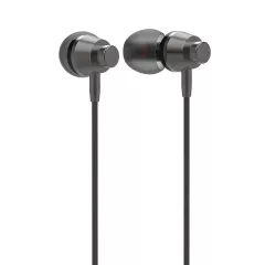 Handsfree Ακουστικά 3.5mm In-Ear Με Μικρόφωνο Γκρι LDNIO HP05