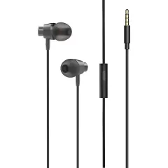 Handsfree Ακουστικά 3.5mm In-Ear Με Μικρόφωνο Γκρι LDNIO HP05