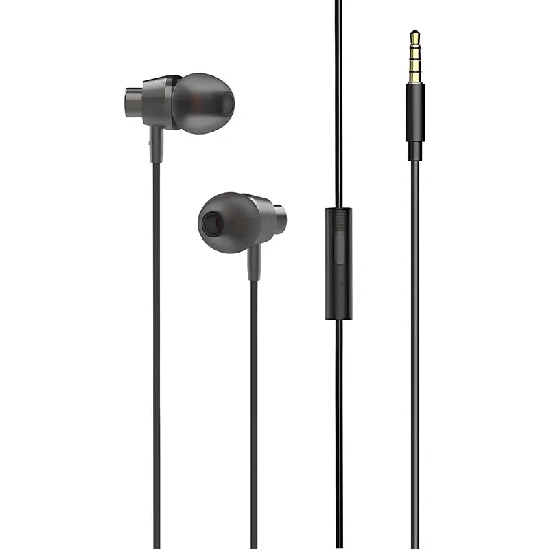 Handsfree Ακουστικά 3.5mm In-Ear Με Μικρόφωνο Γκρι LDNIO HP05 Handsfree Ακουστικά 3.5mm In-Ear Με Μικρόφωνο Γκρι LDNIO HP05