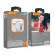 Handsfree Ακουστικά Lightning In-Ear Με Μικρόφωνο Λευκά YISON X7