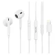 Handsfree Ακουστικά Lightning In-Ear Με Μικρόφωνο Λευκά YISON X7