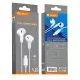 Handsfree Ακουστικά USB-C In-Ear Με Μικρόφωνο Λευκά YISON X8 Handsfree Ακουστικά USB-C In-Ear Με Μικρόφωνο Λευκά YISON X8