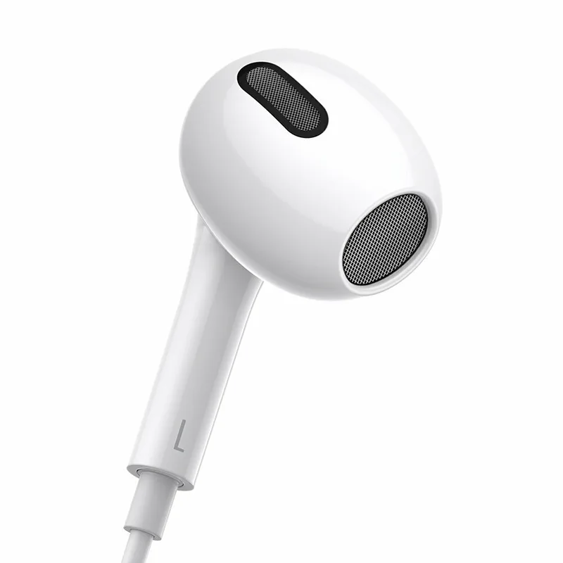 Handsfree In-Ear USB-C Με Μικρόφωνο Λευκά Baseus Encok C17 Handsfree In-Ear USB-C Με Μικρόφωνο Λευκά Baseus Encok C17