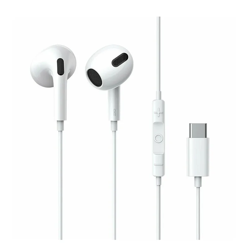 Handsfree In-Ear USB-C Με Μικρόφωνο Λευκά Baseus Encok C17 Handsfree In-Ear USB-C Με Μικρόφωνο Λευκά Baseus Encok C17