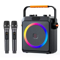 Ηχείο Karaoke Bluetooth Με 2 Μικρόφωνα 18Watt JYX T19-T
