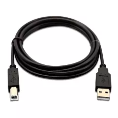 Καλώδιο Εκτυπωτή USB-A Αρσενικό Σε USB-B Αρσενικό 1.5m Μαύρο Printer Cable