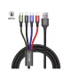 Καλώδιο Φόρτισης 3-Σε-1 USB To Lightning / Type-C / micro USB Cable 3.5A 1.2m Baseus CA1T4-A01