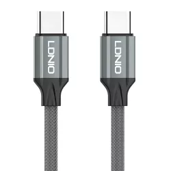 Καλώδιο Φόρτισης USB-C Σε USB-C PD 65W 2m Γκρι LDNIO LC442C