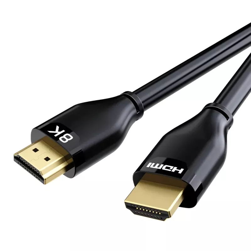 Καλώδιο HDMI 2.1 1m Μαύρο 8K/60Hz 48Gbps CABLETIME CT-HM8K