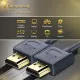 Καλώδιο HDMI Slim Με Ethernet 4K/60Hz 18Gbps 1.8m Μπλε Cabletime AV540-USHEAAG