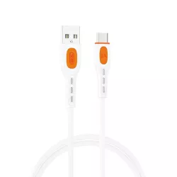 Καλώδιο Micro USB Δεδομένων USB 2.0 1m Λευκό XO NB280