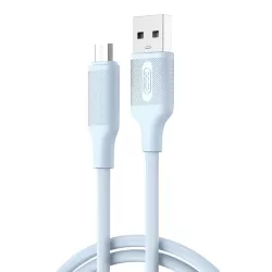 Καλώδιο Micro USB Φόρτισης Δεδομένων 2.4A 1m Μπλε XO NB265