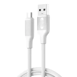 Καλώδιο Micro USB Φόρτισης Δεδομένων 2.4A 1m Λευκό XO NB265