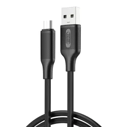 Καλώδιο Micro USB Φόρτισης – Δεδομένων 2.4A 1m Μαύρο XO NB265