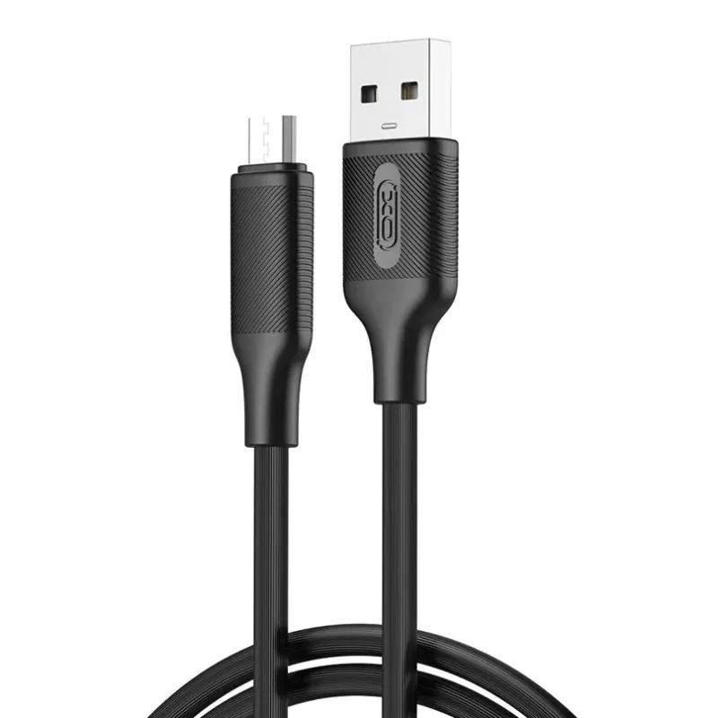 Καλώδιο Micro USB Φόρτισης – Δεδομένων 2.4A 1m Μαύρο XO NB265