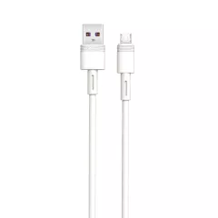 Καλώδιο Micro USB Γρήγορης Φόρτισης 5A 1m Λευκό XO NB166